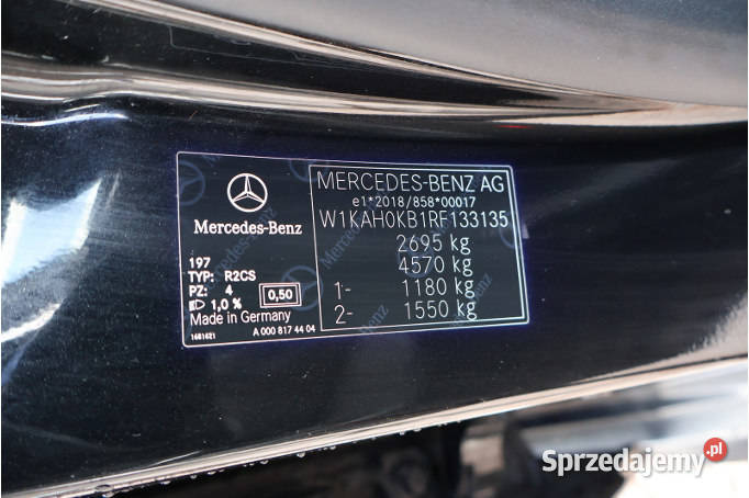 MERCEDESBENZ C 300 D E 2023 199300 ccm 197 Warszawa