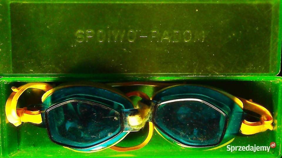 Okulary pływackie z bezbarwnymi plastikowymi Kraków