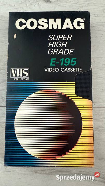 Kaseta video VHS COSMAG 195 min