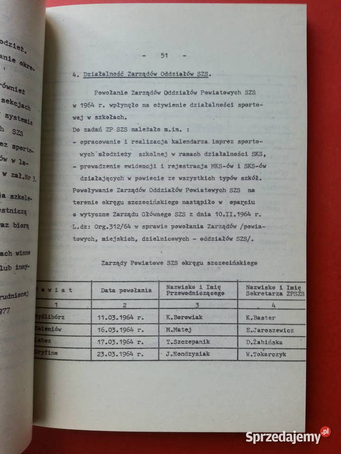 2952 XXV Lat Szkolnego Związku Sportowego W Szczecin