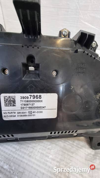 LICZNIK ZEGARY OPEL ASTRA K V ANGLIK UK 39097968