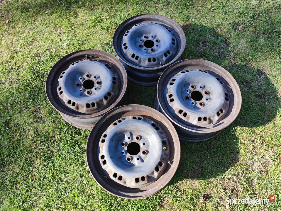 Sprzedam 4 felgi stalowe Lancia Delta I stalowe Samochodowe Motoryzacja Chwaszczyno