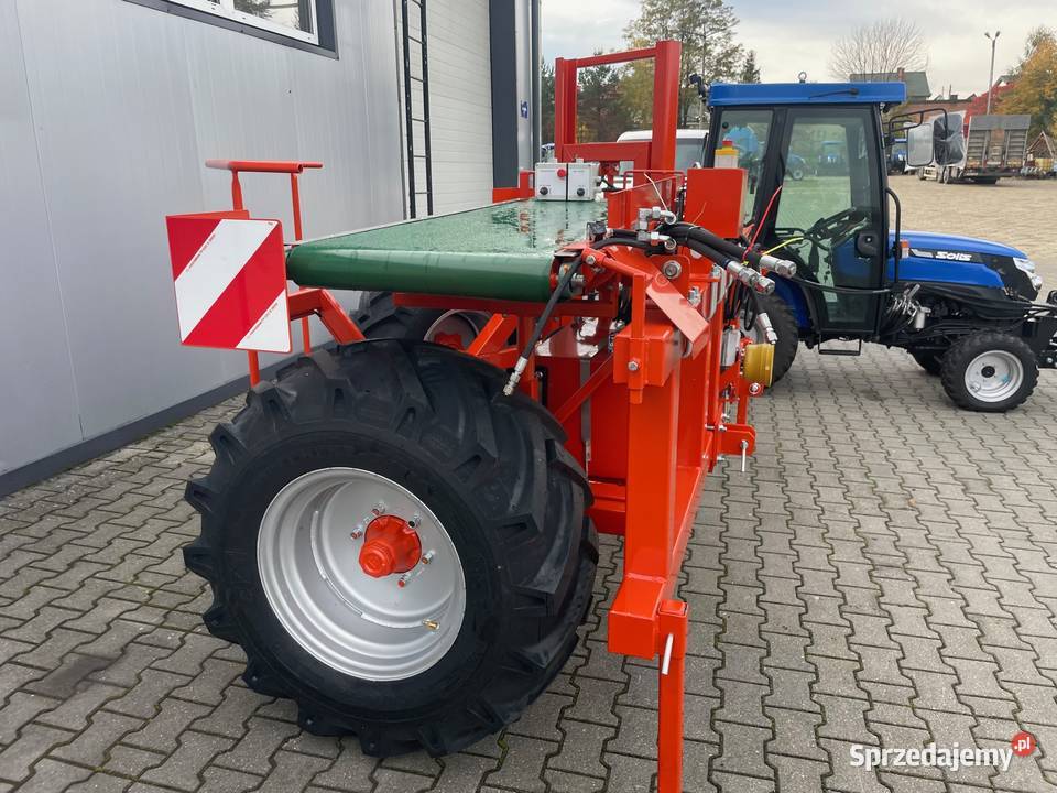 Belgijski Kombajn do zbioru porów Lauwers model Maszyny rolnicze Rawa Mazowiecka