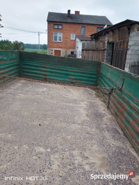 Przyczepa wywrotka d 47 nieuszkodzony Radomsko sprzedam