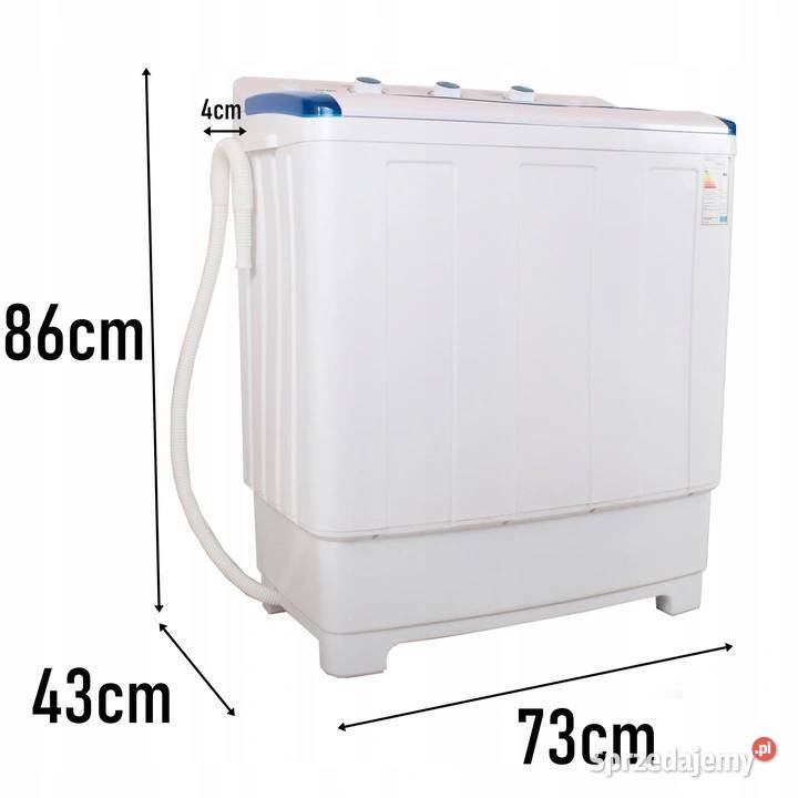 Pralka z wirówką 8 prania 5 wirowania 1400obr wolnostojące Skawina
