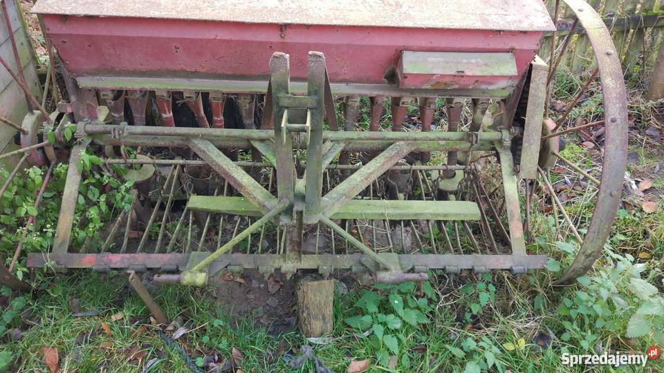 Siewnik konny przerobiony do ciągnika 15tka Ulaski