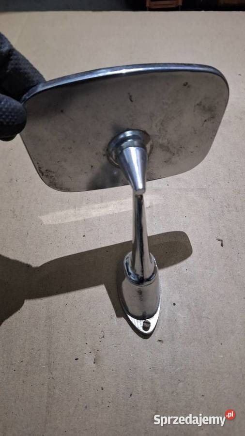 Lusterko zewnętrzne chrom Garbus FSO Gaz Skoda