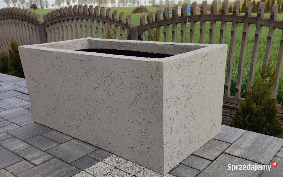Donice ogrodowe termo Beton architektoniczny Donice Brańsk