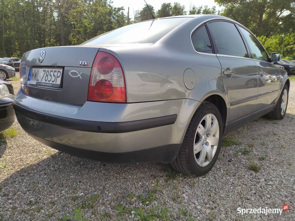 Passat B5 FL 19 TDI Zadbany Mały Przebieg mazowieckie Ząbki
