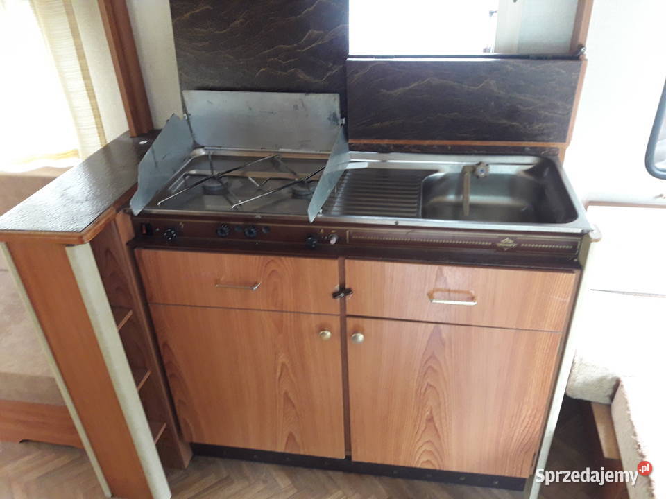 Przyczepa kepingowa Hobby 400 przedsionek Kempingowe opolskie Bogdańczowice sprzedam