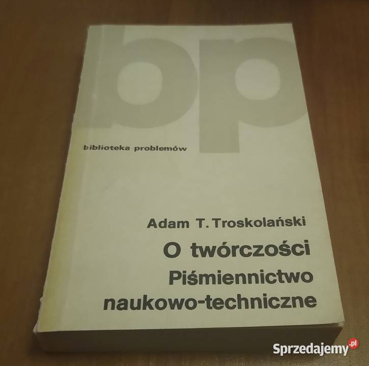 O twórczości piśmiennictwo naukowotechniczne Rok wydania 1978