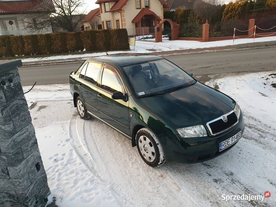 Skoda Fabia niski przebieg zielony Fabia Jasło sprzedam