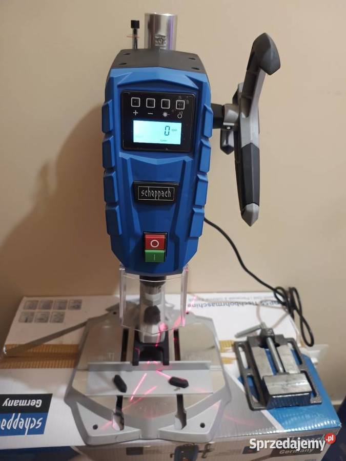Wiertarka Stołowa Scheppach DP55 710W laser Opole