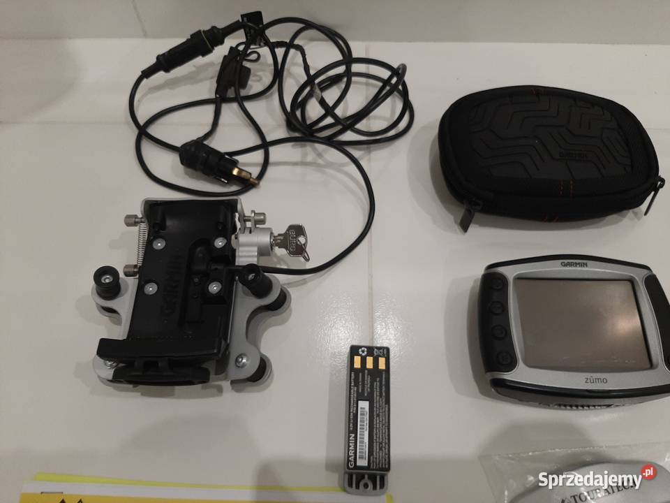 Garmin zumo 550 nawigacja motocyklowa uchwyt Sieciechów
