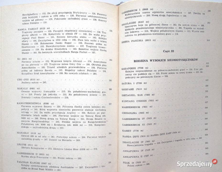 G Kowalewski Kurczab Na szczytach Himalajów geografia, geologia, turystyka Warszawa