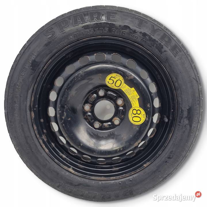 KOŁO DOJAZDOWE Volvo S40 II V50 C30 12585 R16 Chełm