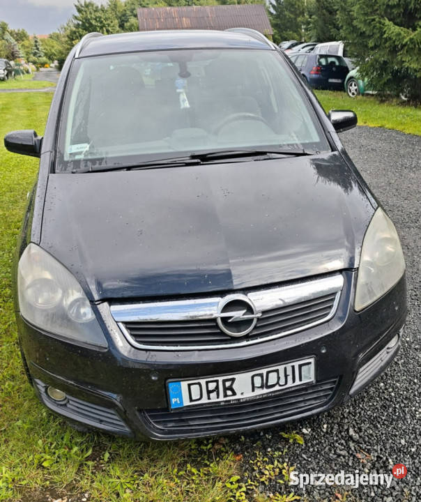 Opel Zafira Zafira B 19 CDTI 150 B 20052011 czarny dolnośląskie Rząśnik