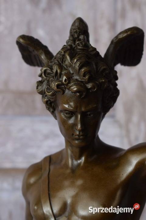 PERSEUSZ I MEDUZA Perseusz Meduza figura z brązu Kraków
