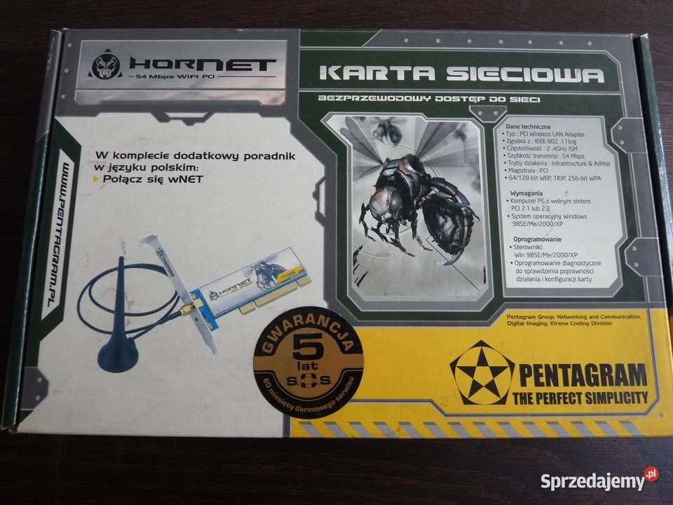 Karta sieciowa WiFi PCI Wrocław