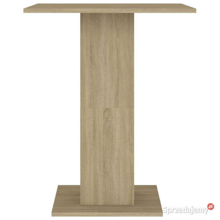 Stolik bistro dąb sonoma 60x60x75 materiał Warszawa