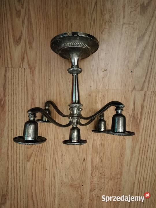 Świecznik pięcioramienny metalowy zachodniopomorskie