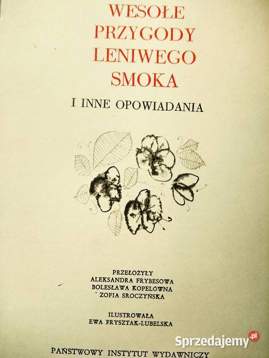 Wesołe przygody leniwego smoka książki chińskie Warszawa