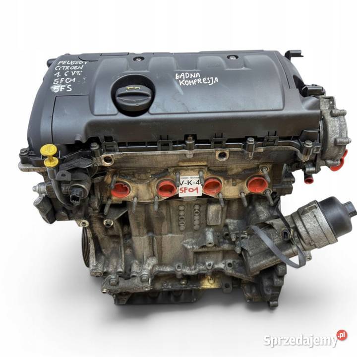 SILNIK 5FS 5F01 Citroen C3 C4 II C5 III DS3 DS4 Części samochodowe Chełm