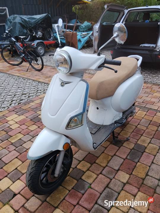 Sprzedam skuter 50 2T 50cm3 Motocykle, skutery, quady dolnośląskie Bolesławiec