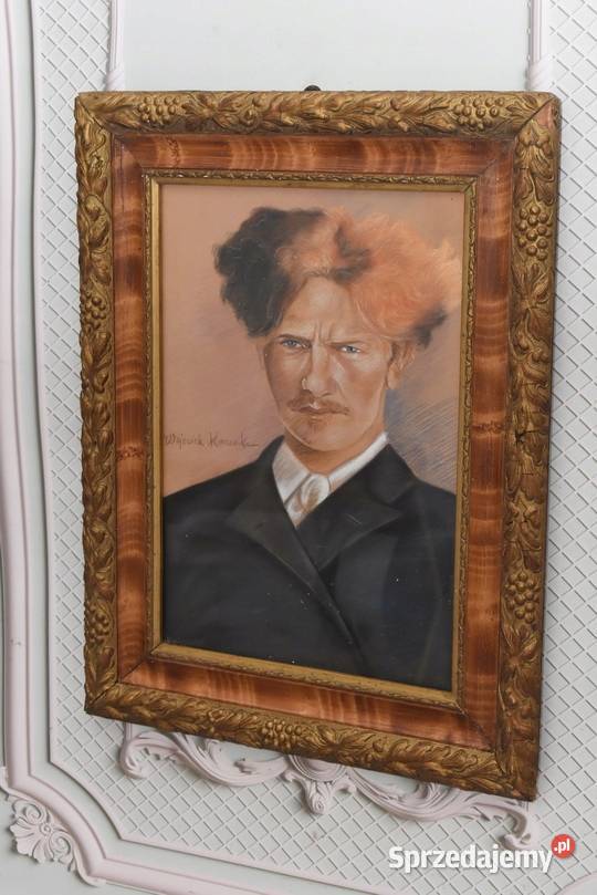 Wojciech Kossak Portret Ignacy Jan Paderewski Kraków sprzedam
