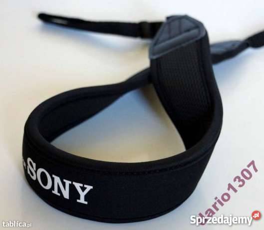 Pasek SONY NexALPHA NEOPRENOWY Nowy mocny Aparat Akcesoria Krosno