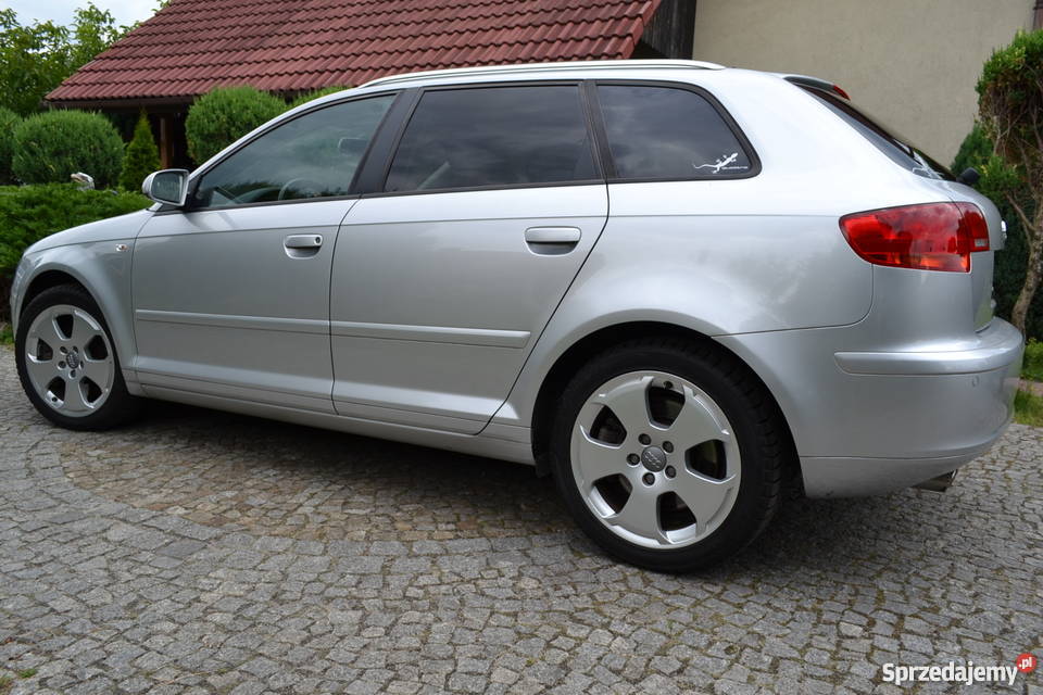 Audi A3 32 250 QUATTRO DSG szklany dach ŁOPATKI ESP A3 Żagań