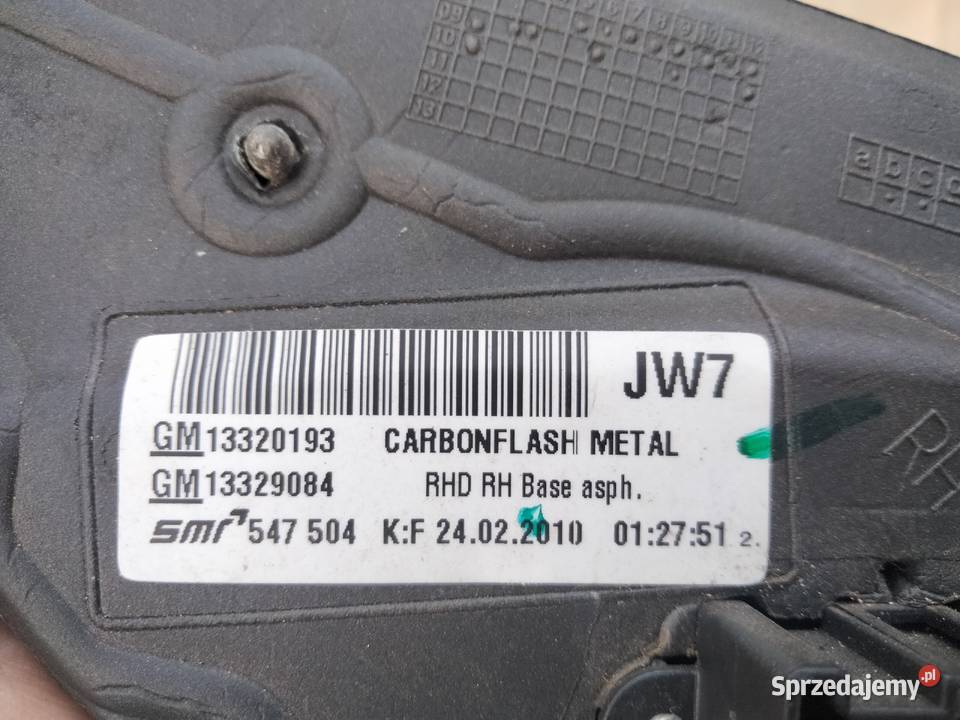 Lusterko prawe Z22C OPEL INSIGNIA europa idealne Dęblin