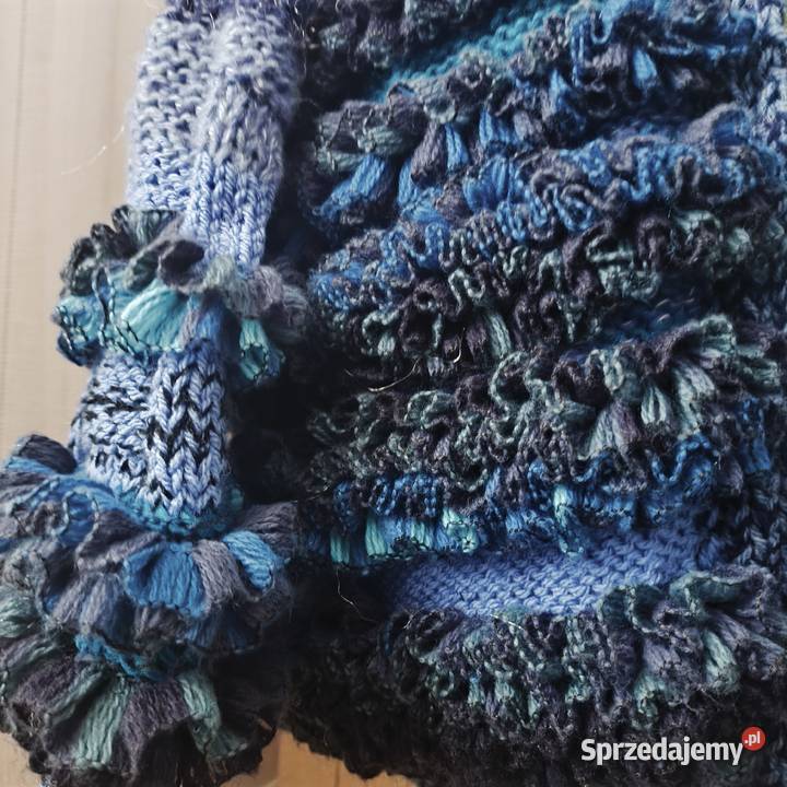Sweter kardigan hand made świętokrzyskie Starachowice