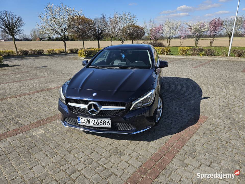 Mercedes CLA 2017r 16 benzyna automat nieuszkodzony Ostrowite
