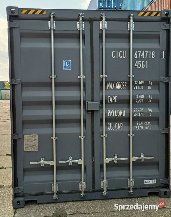 Sprzedam kontener Magazynowy 12m 40HC wielkopolskie Poznań