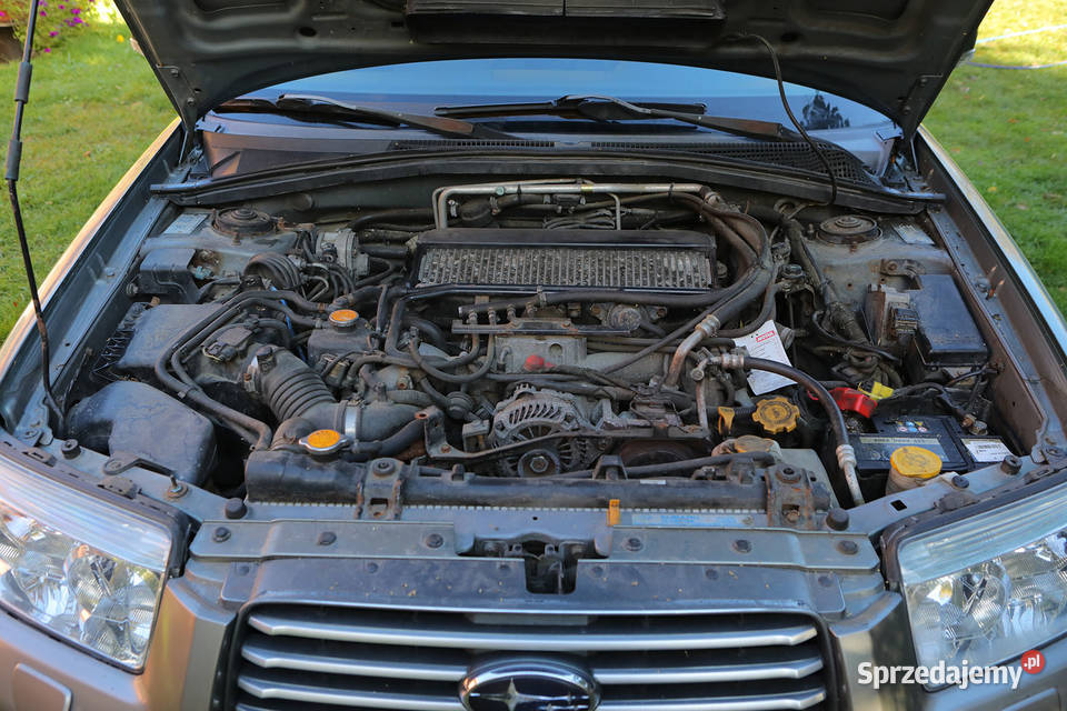 Subaru Forester II 2006 25 230 benzynaLPG światła przeciwmgielne warmińsko-mazurskie Ryn sprzedam