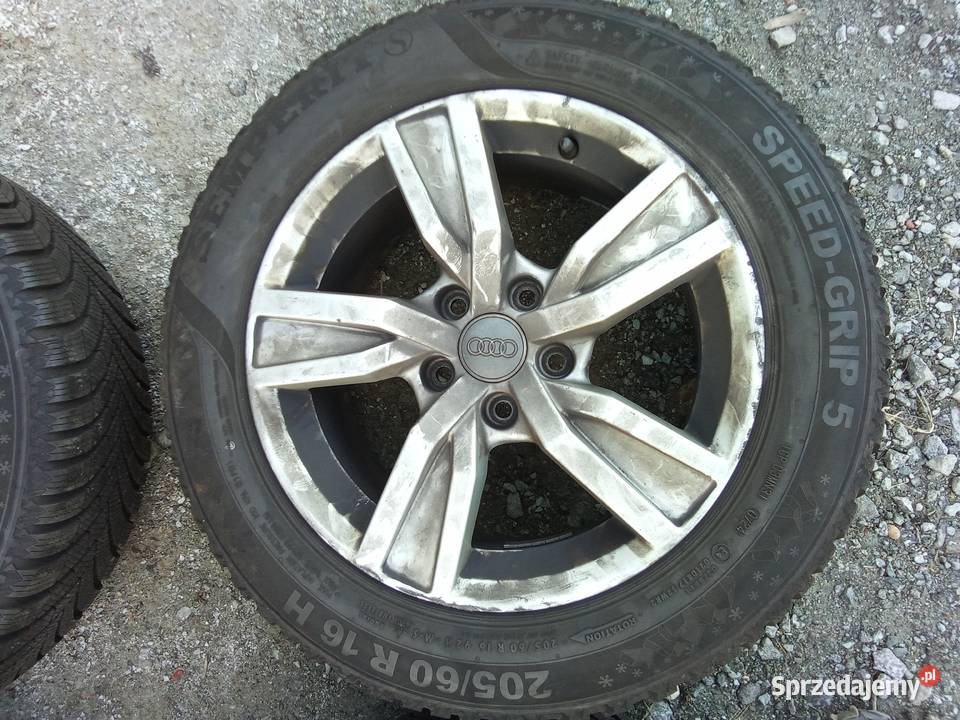Koła zimowe Audi 7Jx16 et35 20560 R16 Semperit dolnośląskie Sieniawka