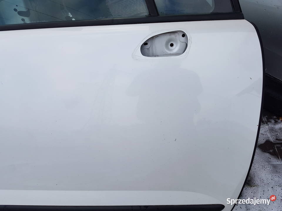 PEUGEOT 3008 I DRZWI PRAWE PRZOD BIALE KWED Turkowice