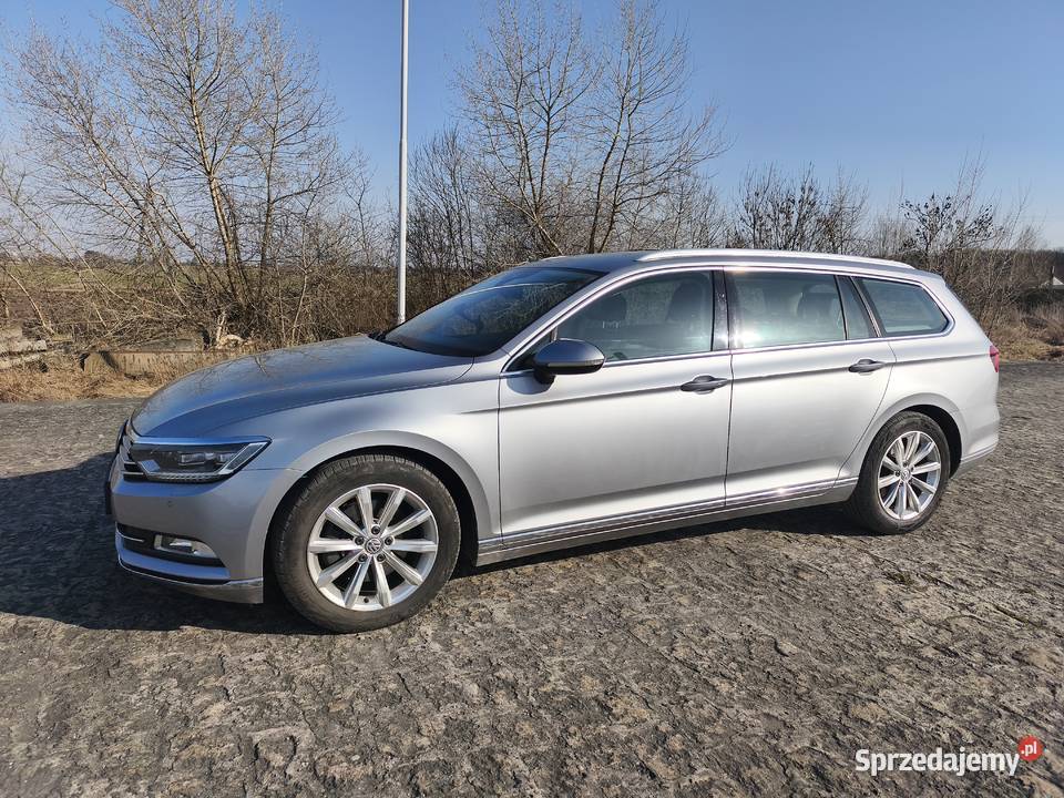 VW PASSAT 20 TDI 190 DSG ASO Kombi Salon Polska elektrochrom. lusterka boczne Volkswagen Wrocław sprzedam