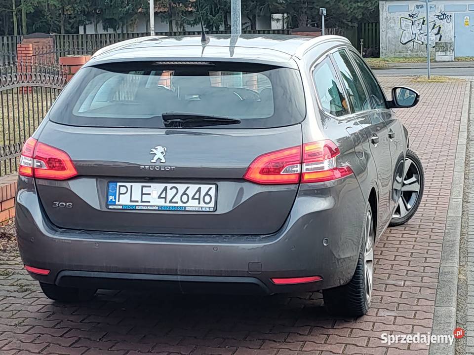 PEUGEOT 308 SW 12 BENZYNA Leszno