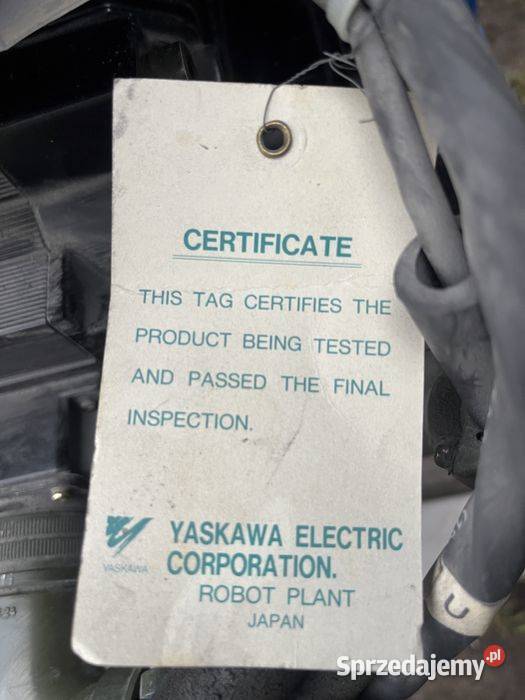 Yaskawa Motoman UPT 130 T Dom i Ogród Tuliszków sprzedam