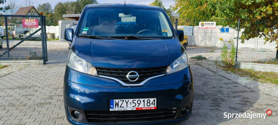 Nissan NV200 Evalia 7osób full 5l100 8kół