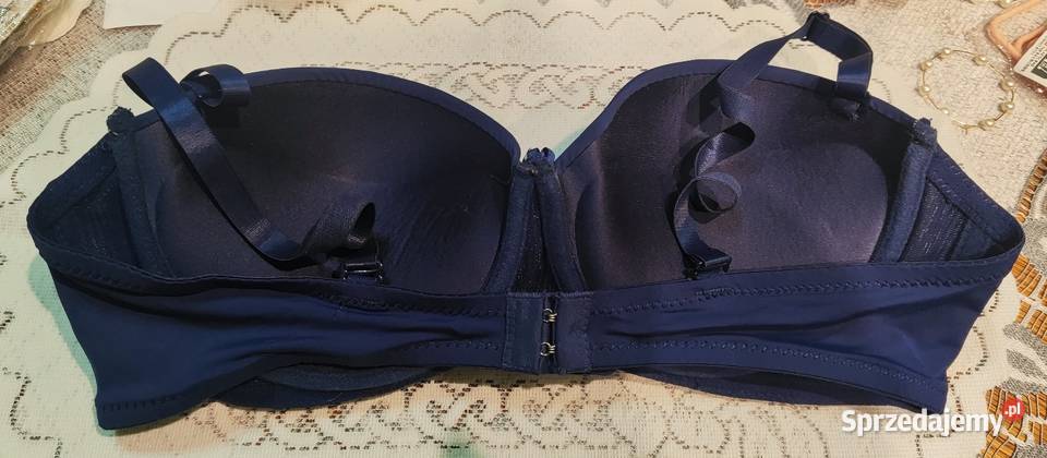 Biustonosz TEYI granatowy PUSH UP 85B mazowieckie Piaseczno sprzedam