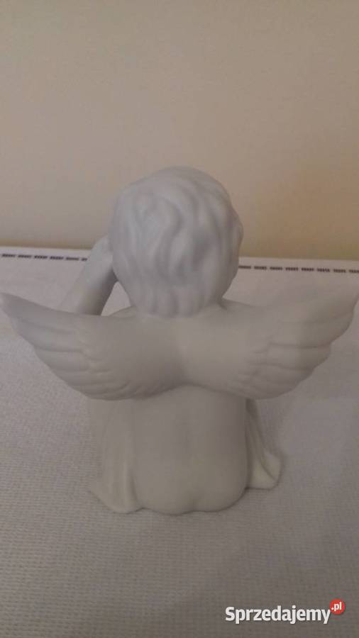 Figurka Aniołek z dzwoneczkiem średni Rosenthal Porcelana i szkło Kraków sprzedam