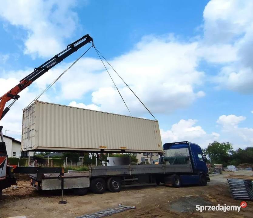 Kontener morski 40 Plus Transport Rozładunek Szczecin sprzedam