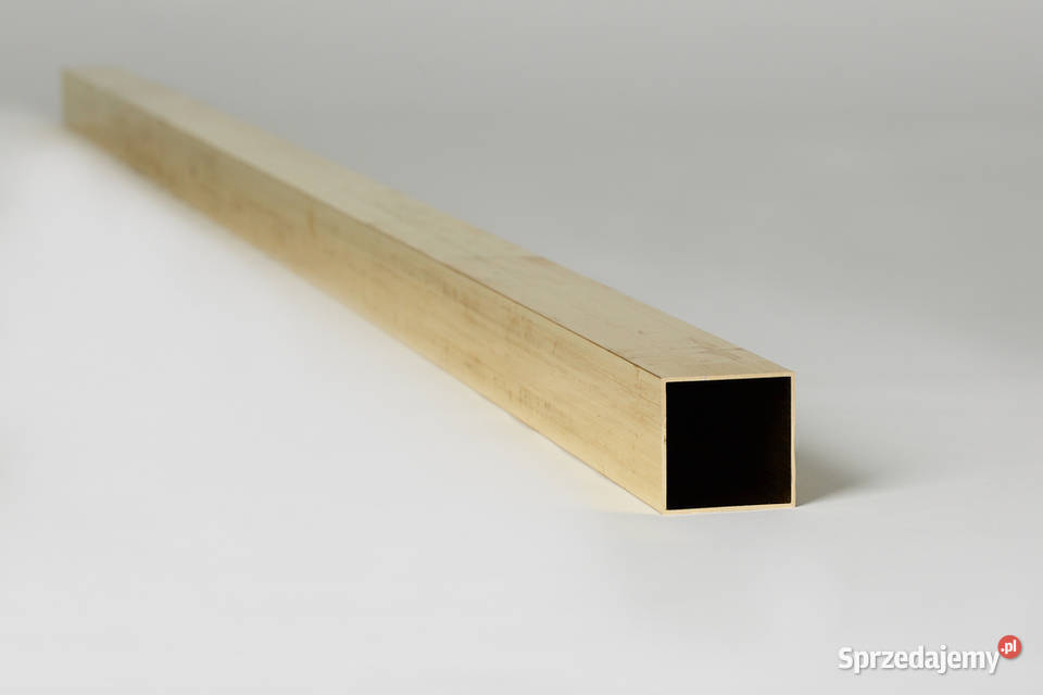 Rura kwadratowa mosiądz profil zamknięty CuZn37 Poznań sprzedam