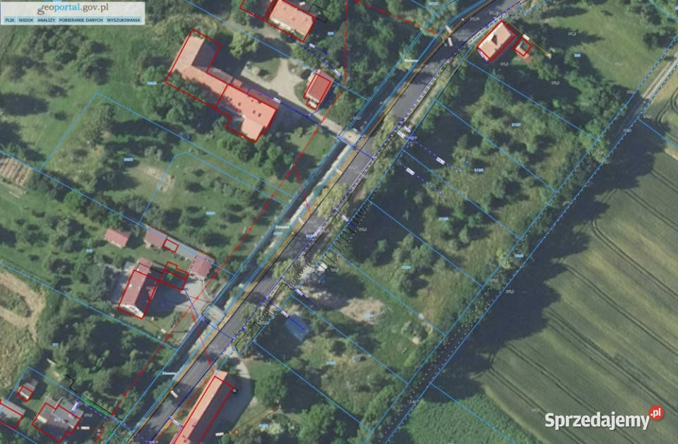DZIAŁKA BUDOWLANA 12ar Piskorzów gmina Pieszyce