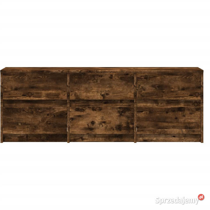 Szafka pod TV z LED przydymiony dąb 140x34x50 Warszawa