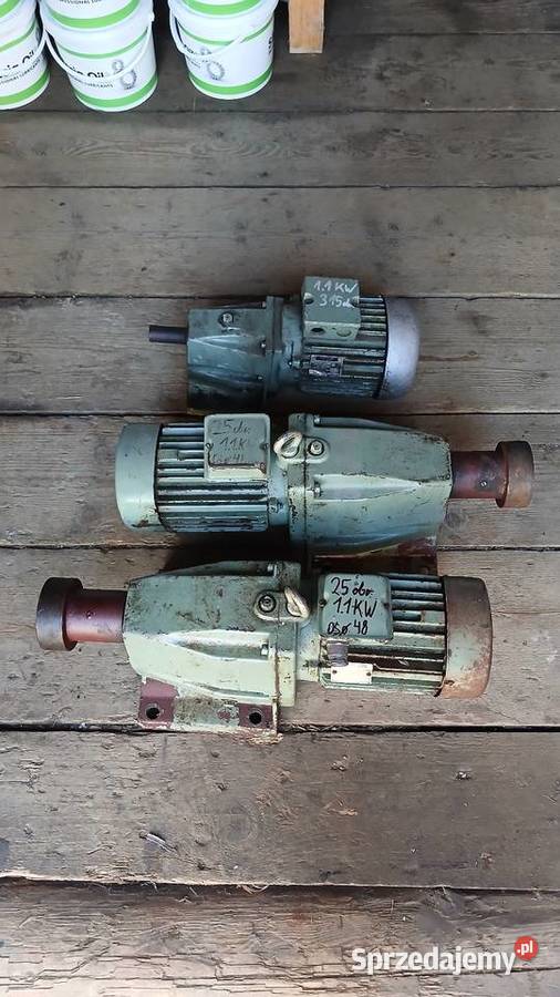 Motoreduktory VEM 25obr 315obr 11KW pompa Pozostałe Zakopane