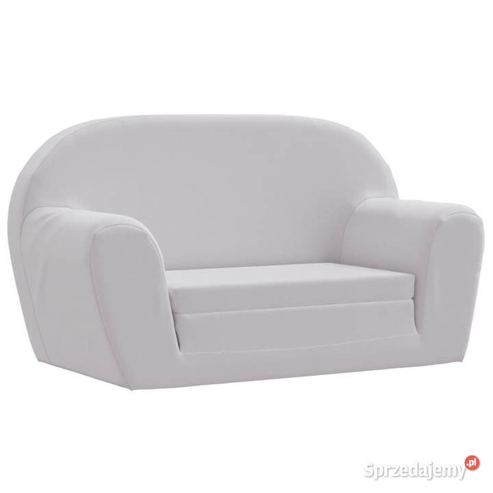Sofa amerykanka dziecięca jasnoszara WM243257
